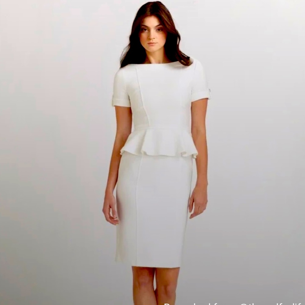 Burberry London Peplum dress size 2 - Picture 2 of 6
